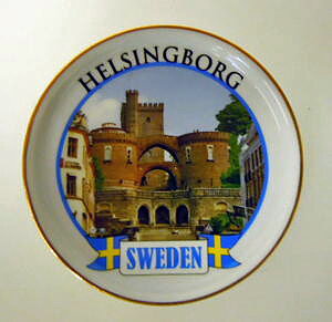 Helsingborg Tallrik i porslin