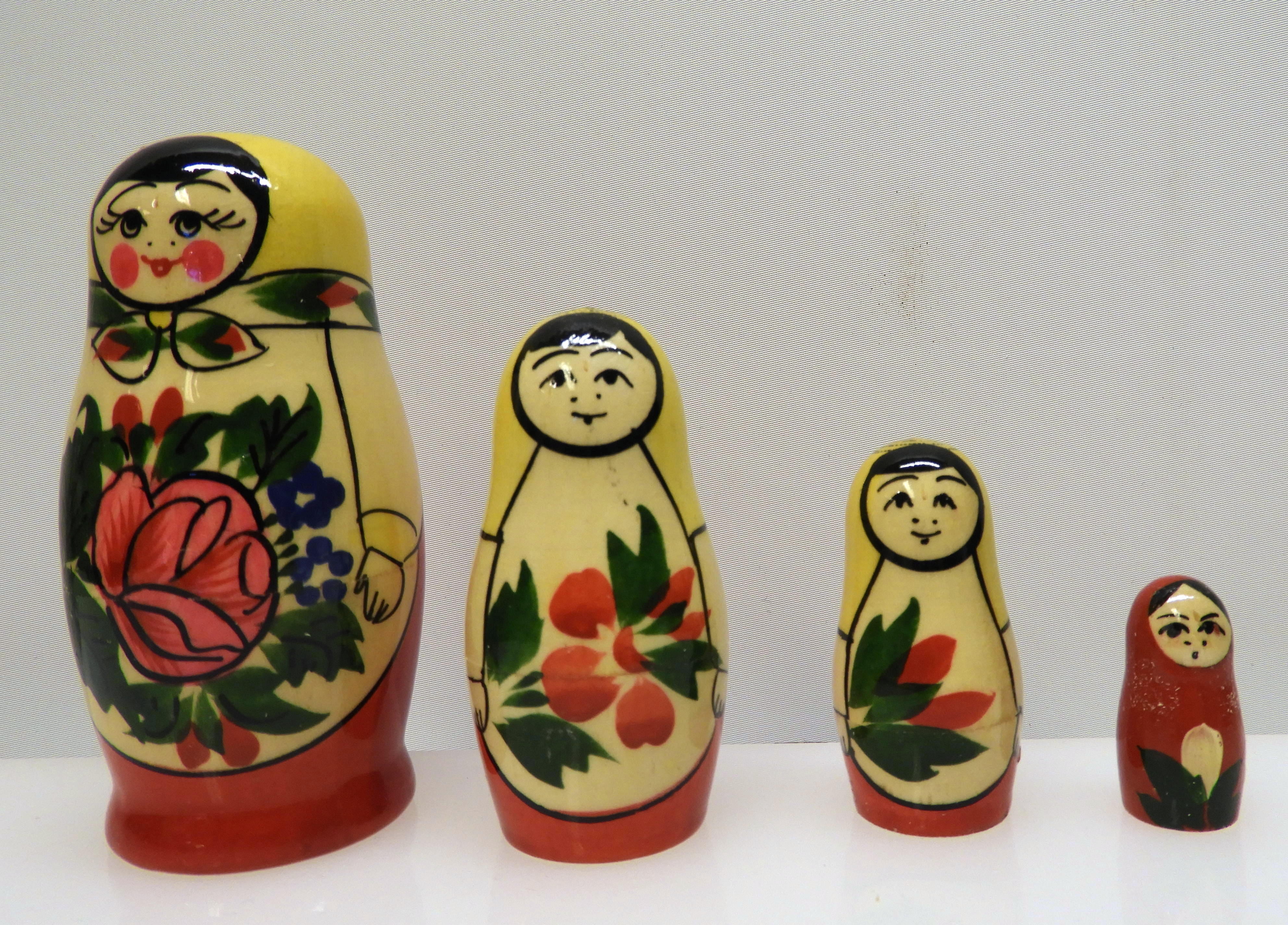 Babushka Docka Original 4 delar - 2