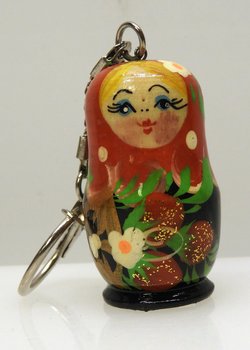 Babushka Docka Nyckelring B