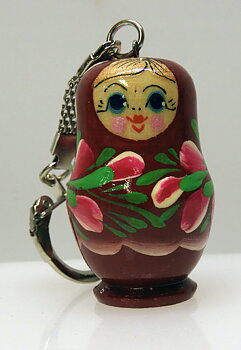 Babushka Docka Nyckelring C