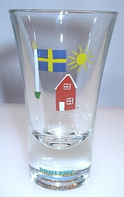 Röd Stuga, Hot Shot 4,5 cl" Design K.A.