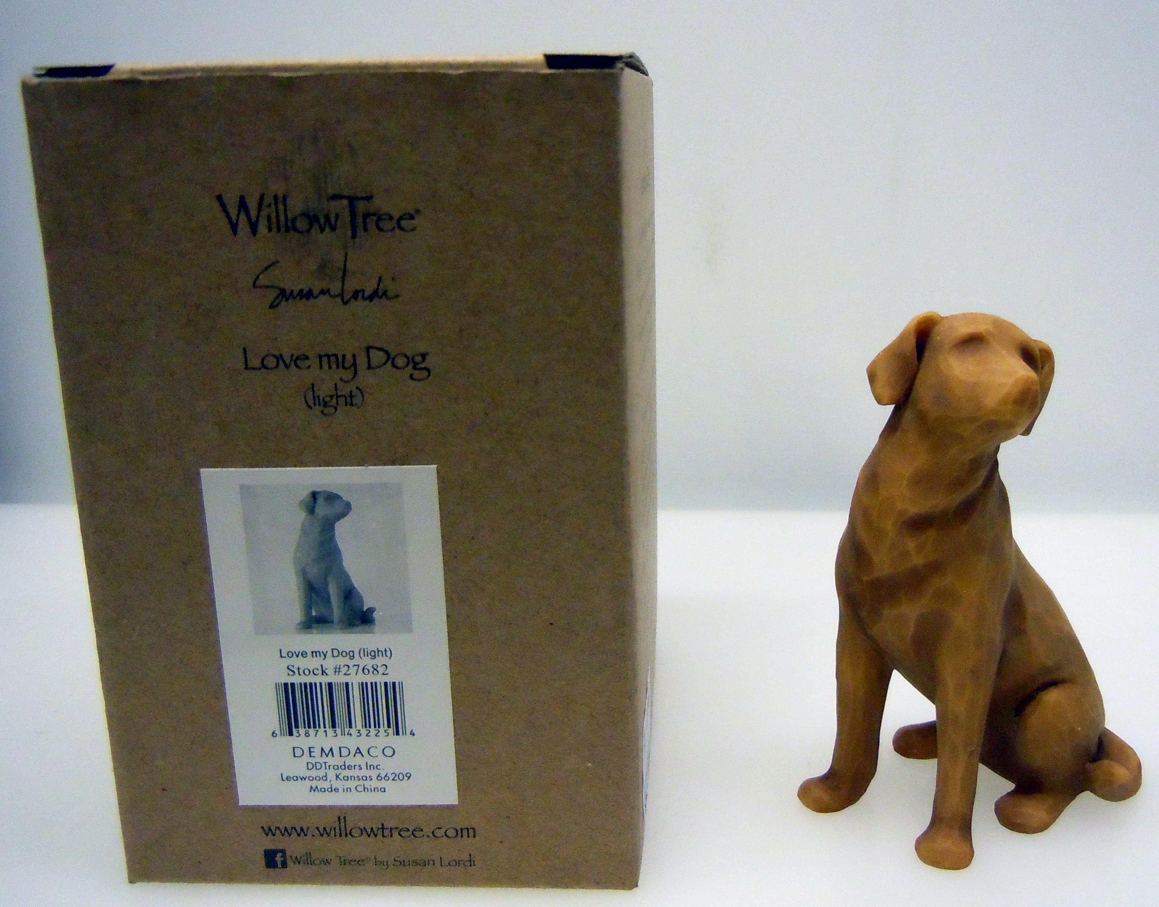 Willow Tree Love My Dog (light) - 2