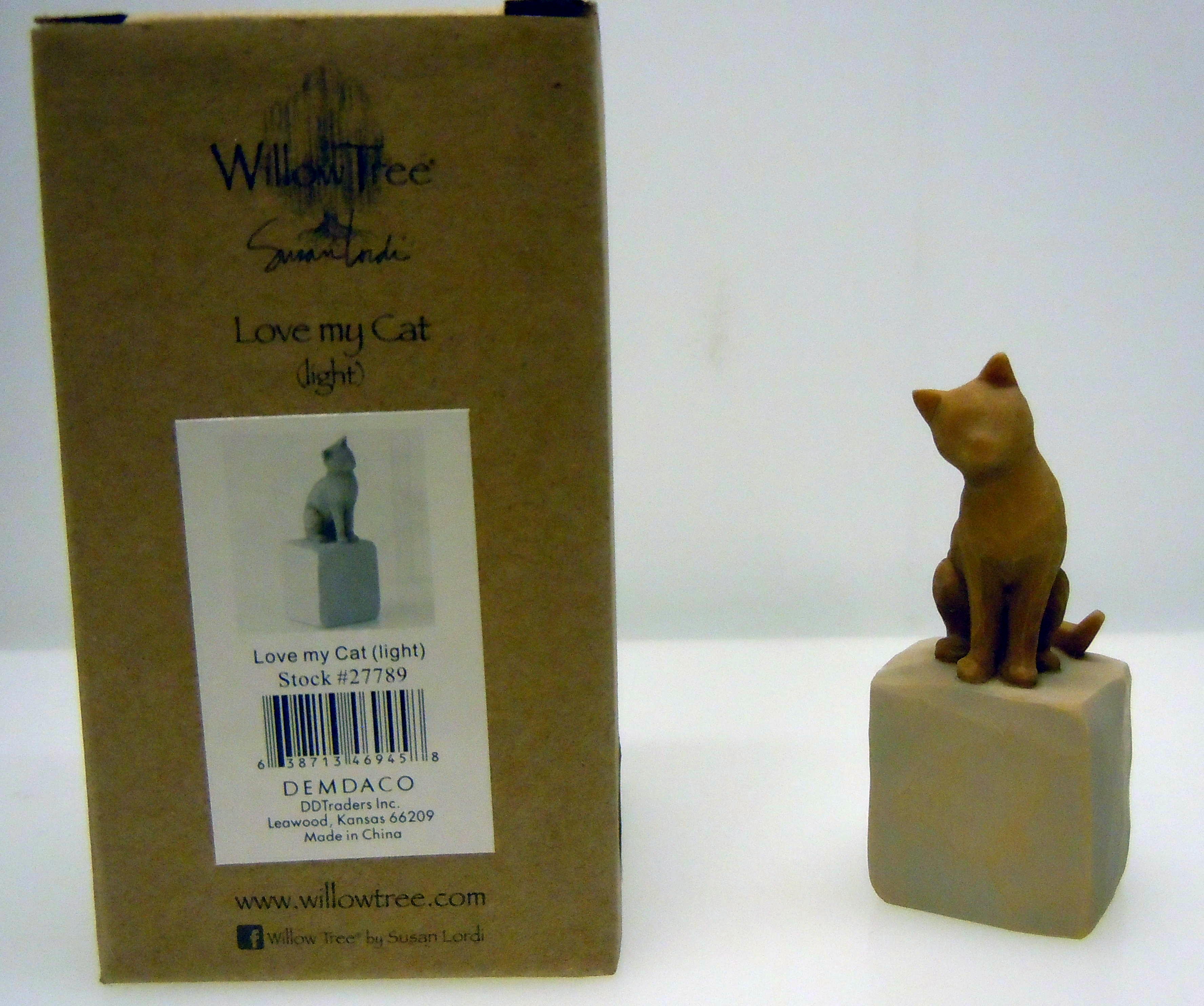 Willow Tree Love My Cat (light) - 2