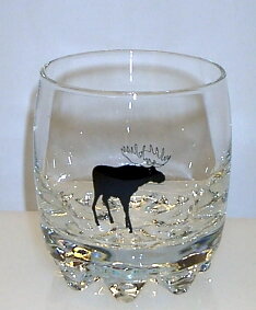 Whisky glas Galassia 19,5 cl Älg Svart