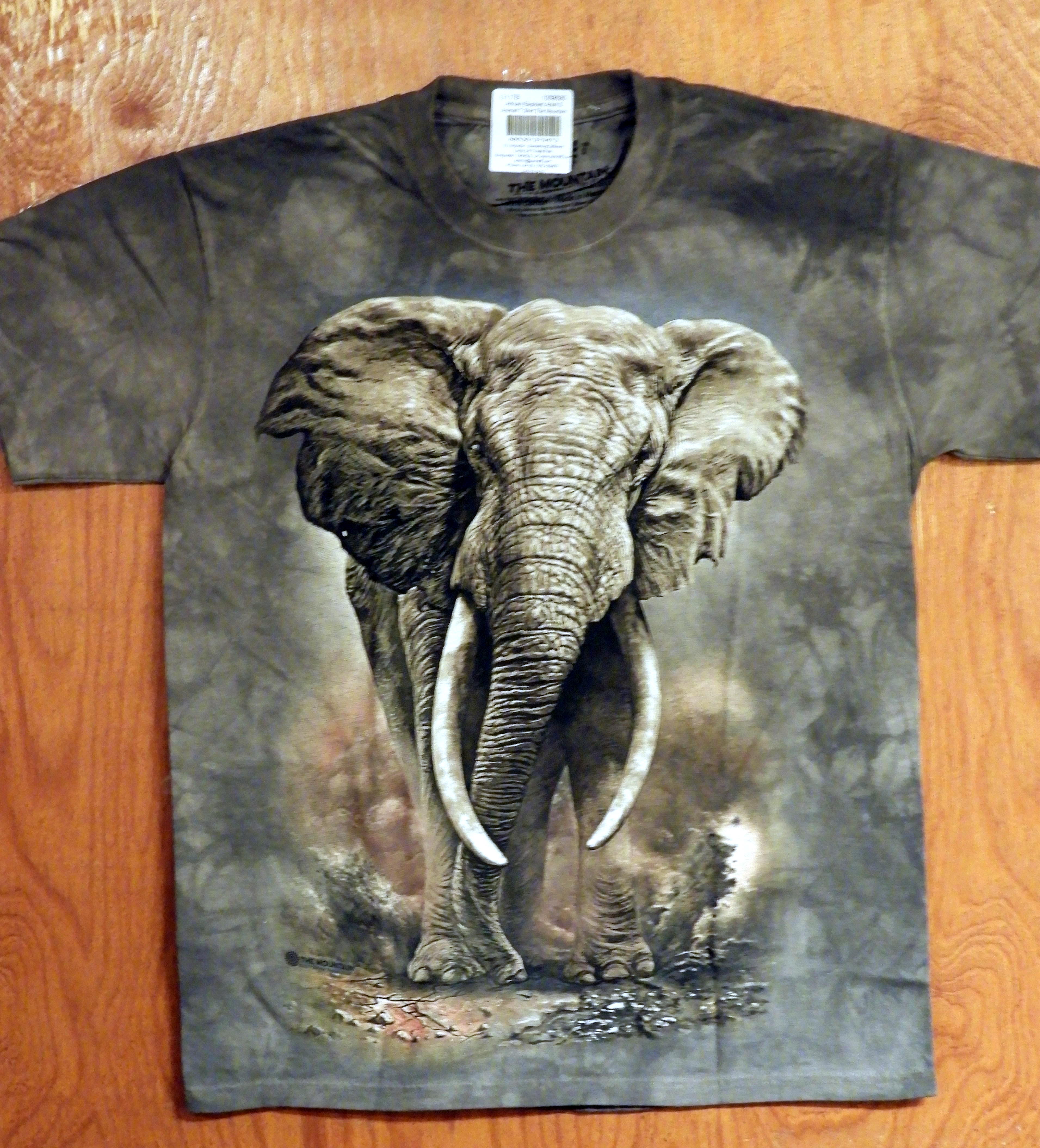 Elefant T-shirt Afrikans Elefant - 3