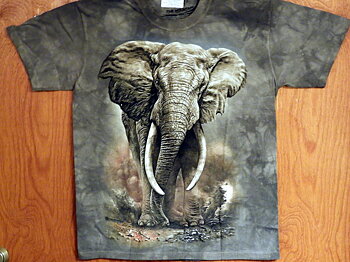 Elefant T-shirt Afrikans Elefant