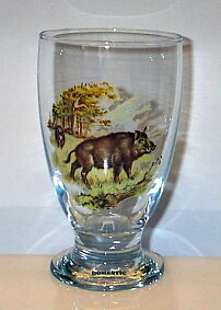 Nordiska Djur Glas, Allglas 34 cl. Vildsvin