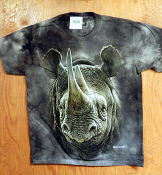 Afrikans Svart Noshörning T-shirt