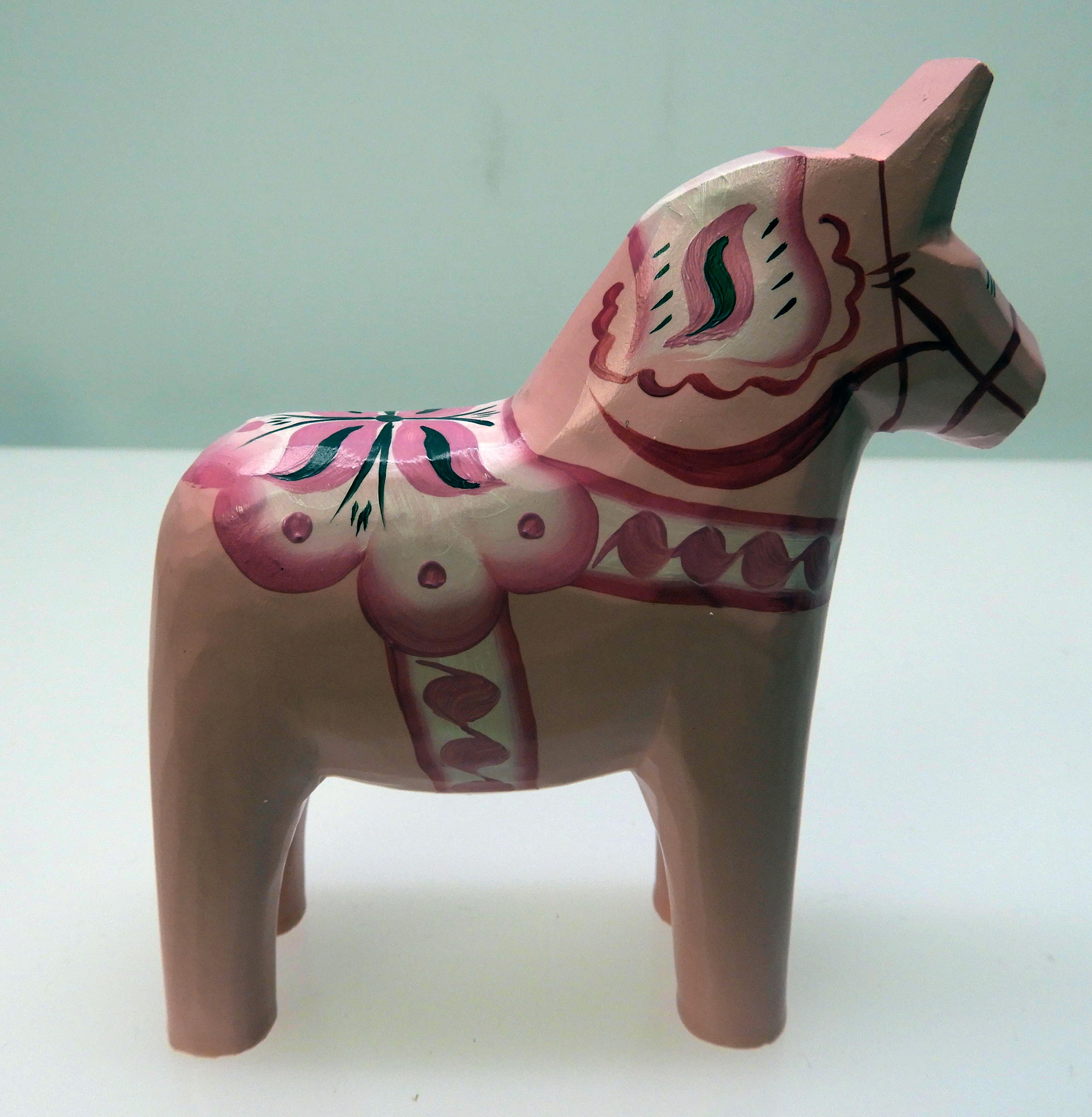 Dalahäst Baby-serien 10 cm Rosa