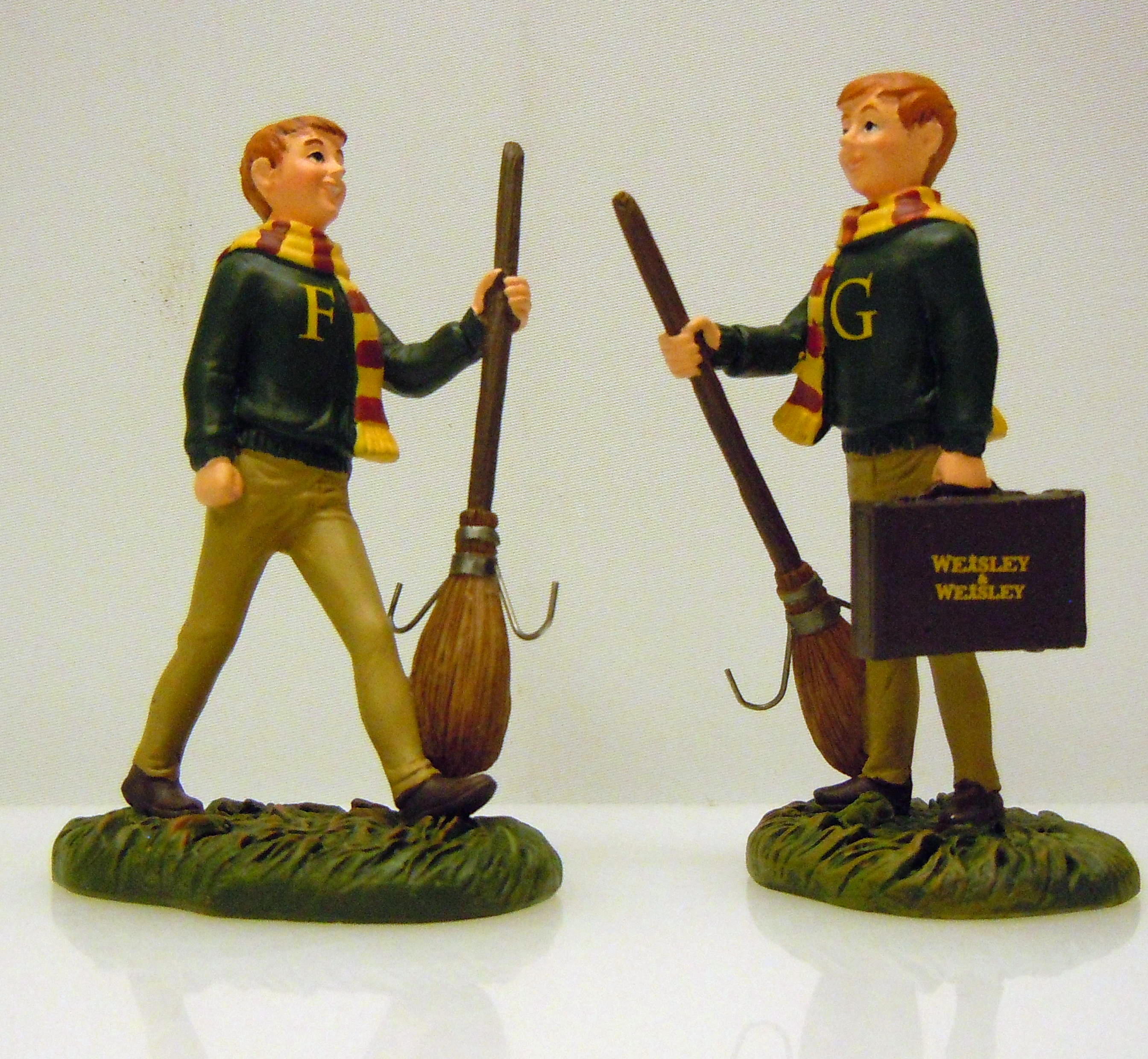 Harry Potter Fred & George Weasley set om 2 st