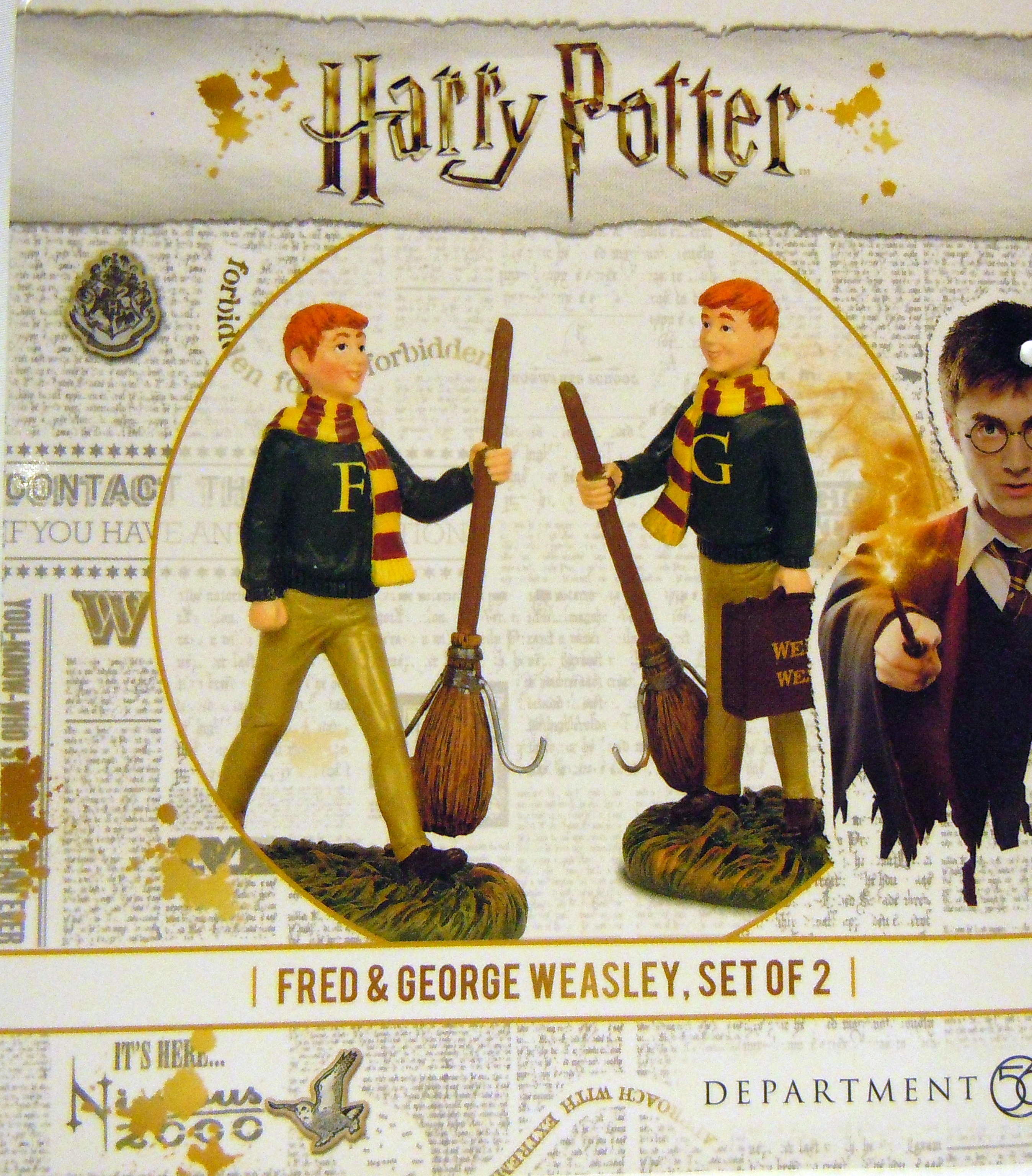 Harry Potter Fred & George Weasley set om 2 st - 3