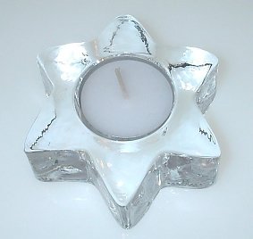 Stella ljusstake klar 95 mm