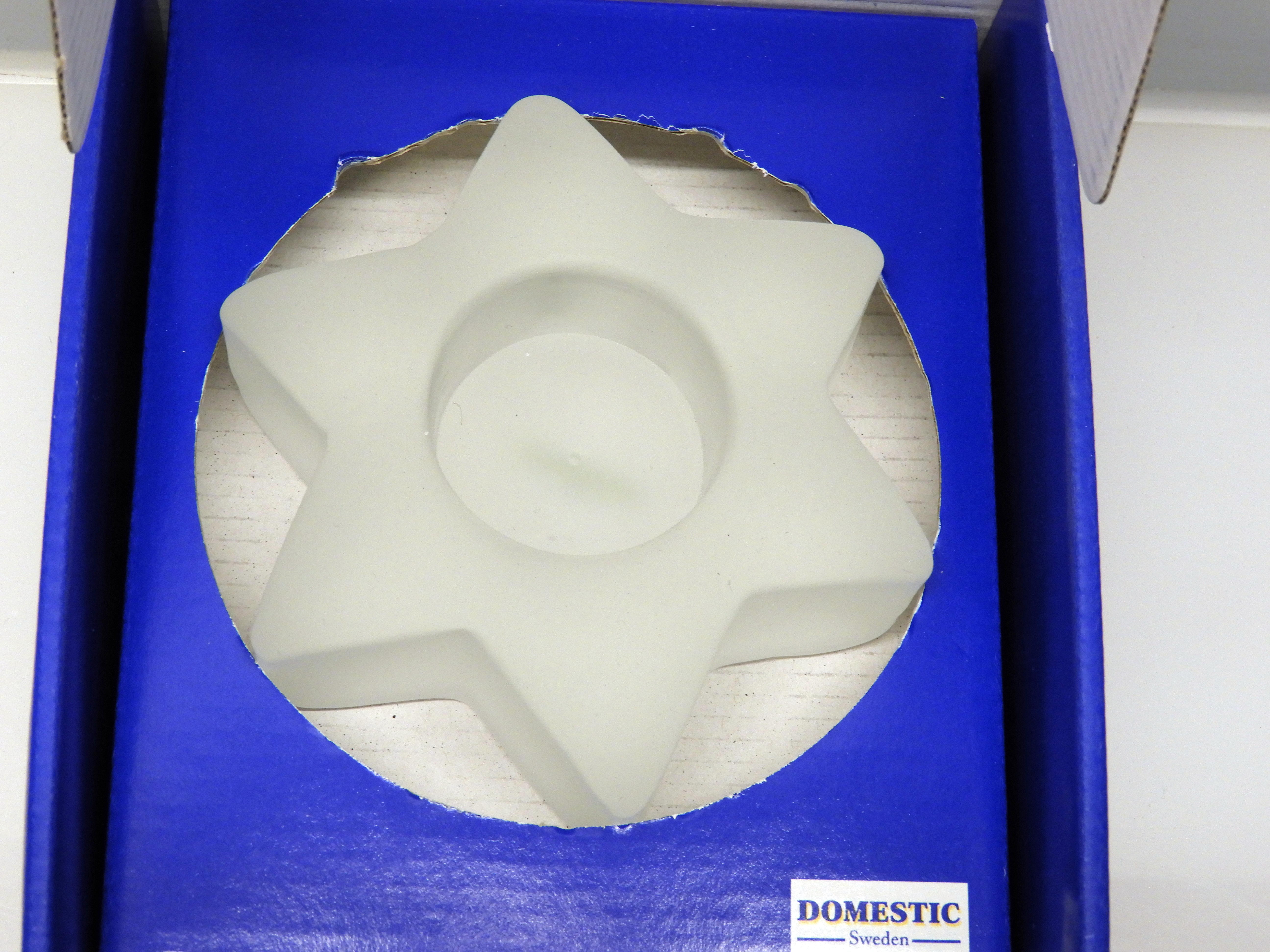 Stella ljusstake klar frost 110 mm - 2