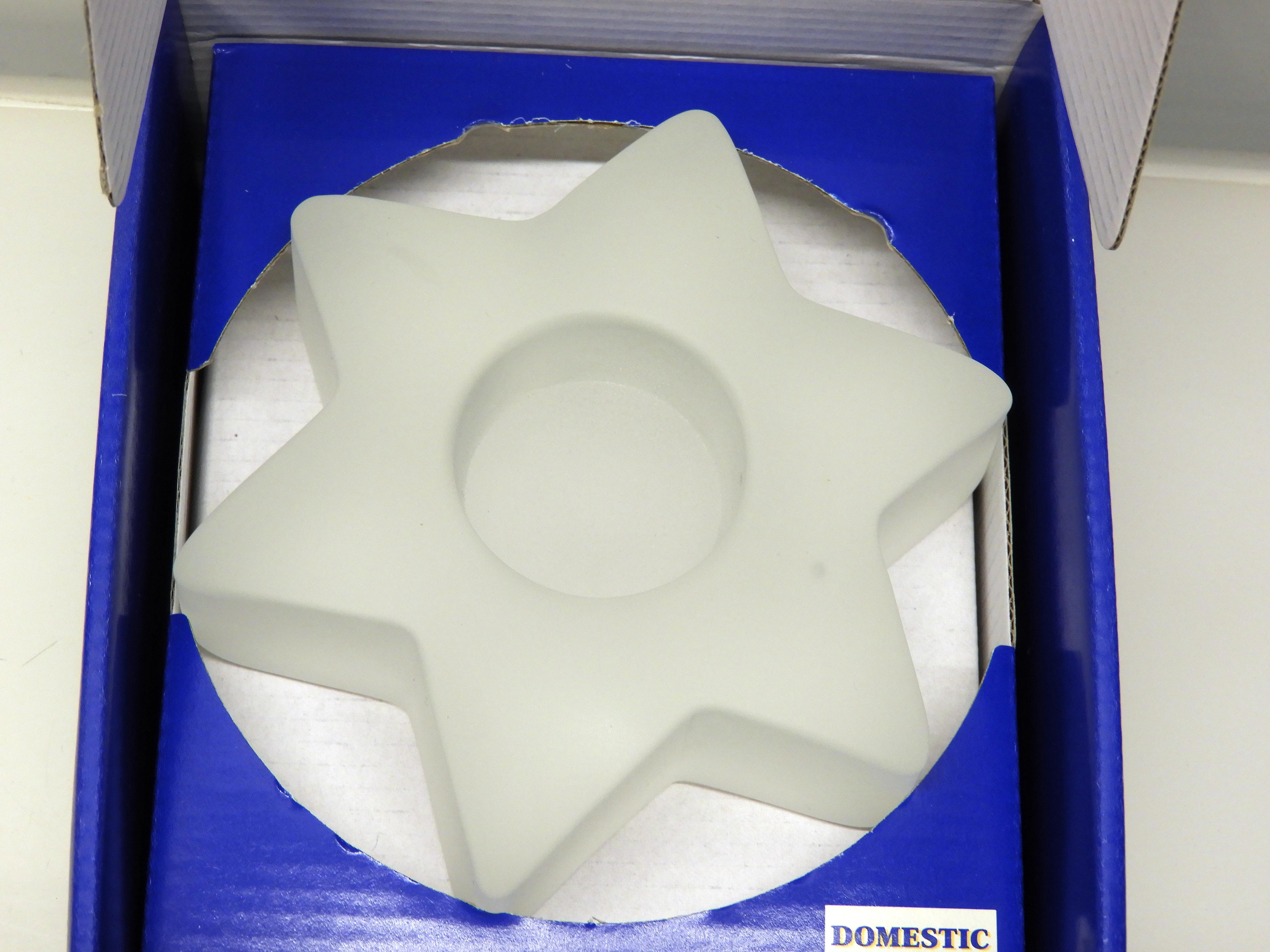 Stella ljusstake klar frost 125 mm - 2