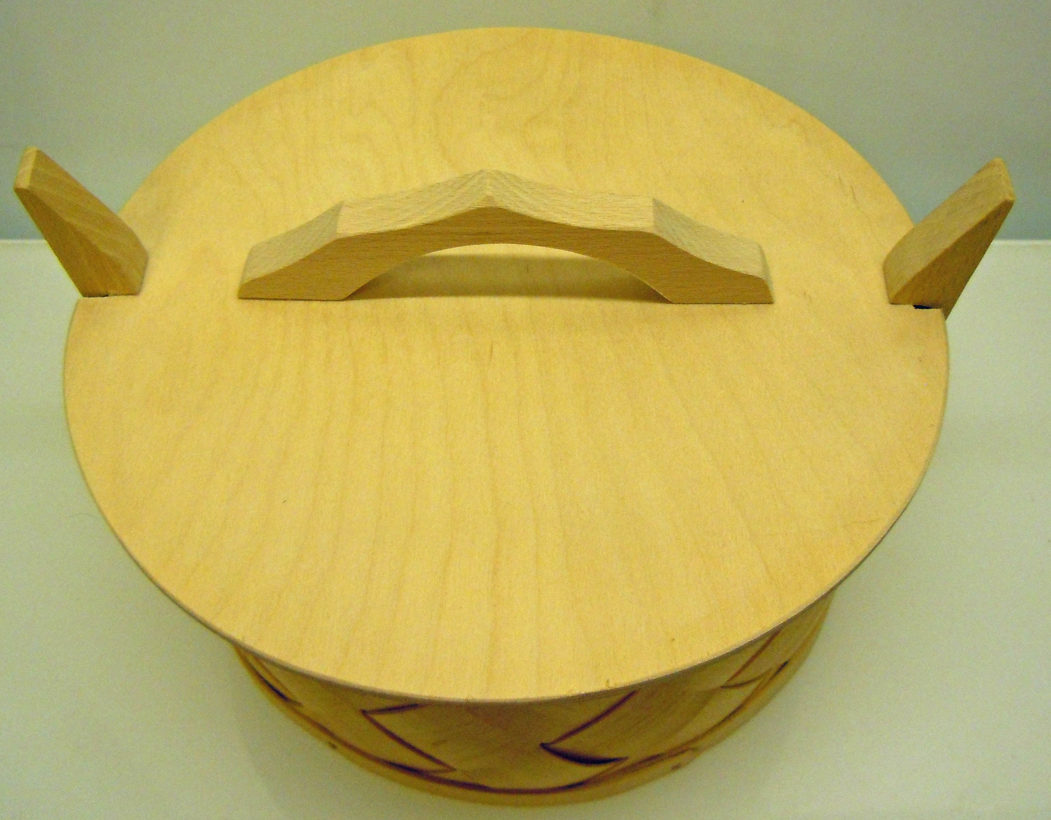 Knäckebrödskorg i Spån - 2