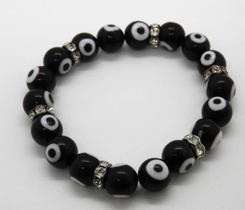 Armband med kinesisk vita drak ögon 