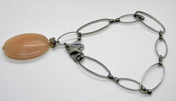 Armband med sten rosen kvarts