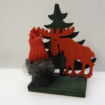 Vätte med Älg