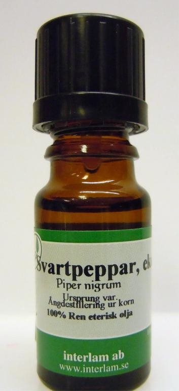 Eterisk Olja Svartpeppar EKO