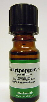 Eterisk Olja Svartpeppar EKO