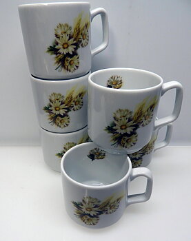 Kaffekopp/ te mugg  Motiv Prästkrage