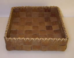 Näver Kakfat 19,5 x 19,5 höjd 5,5
