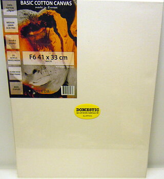 Duk Uppspänd Bomull 260 g. F6, 41 x 33 cm