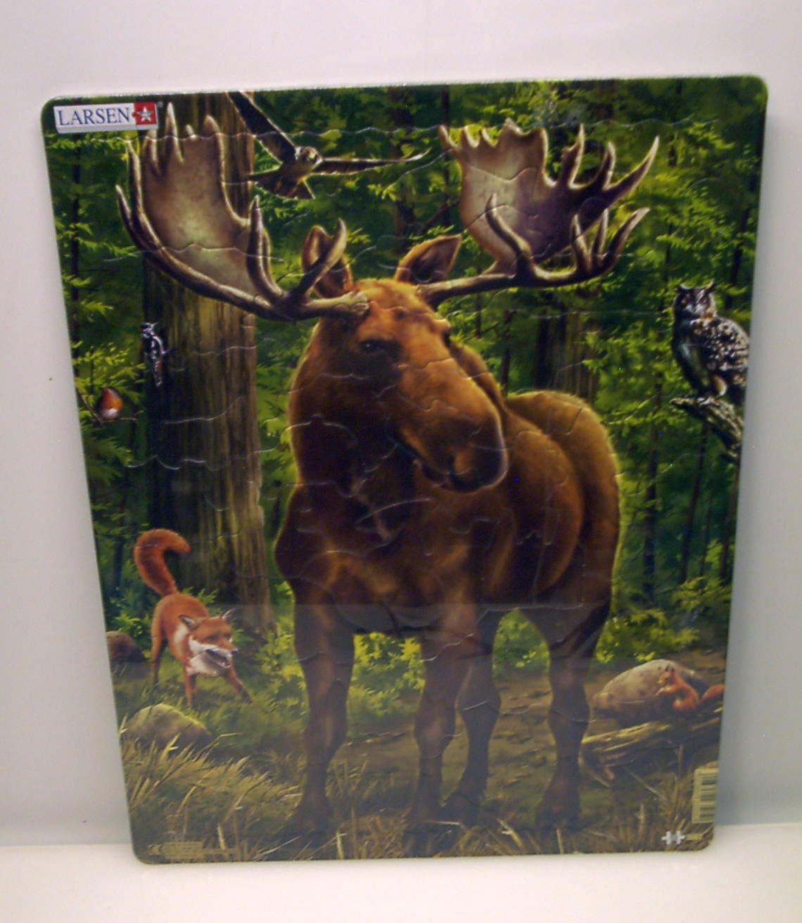 Pussel Älg Skogens Konung