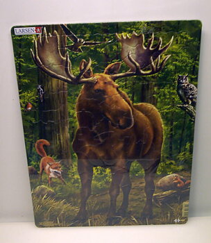 Pussel Älg Skogens Konung