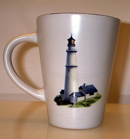 Mugg  med Fyr nr1