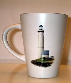 Mugg  med  Fyr nr 2