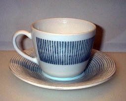 Linea  kaffegods, kopp och fat