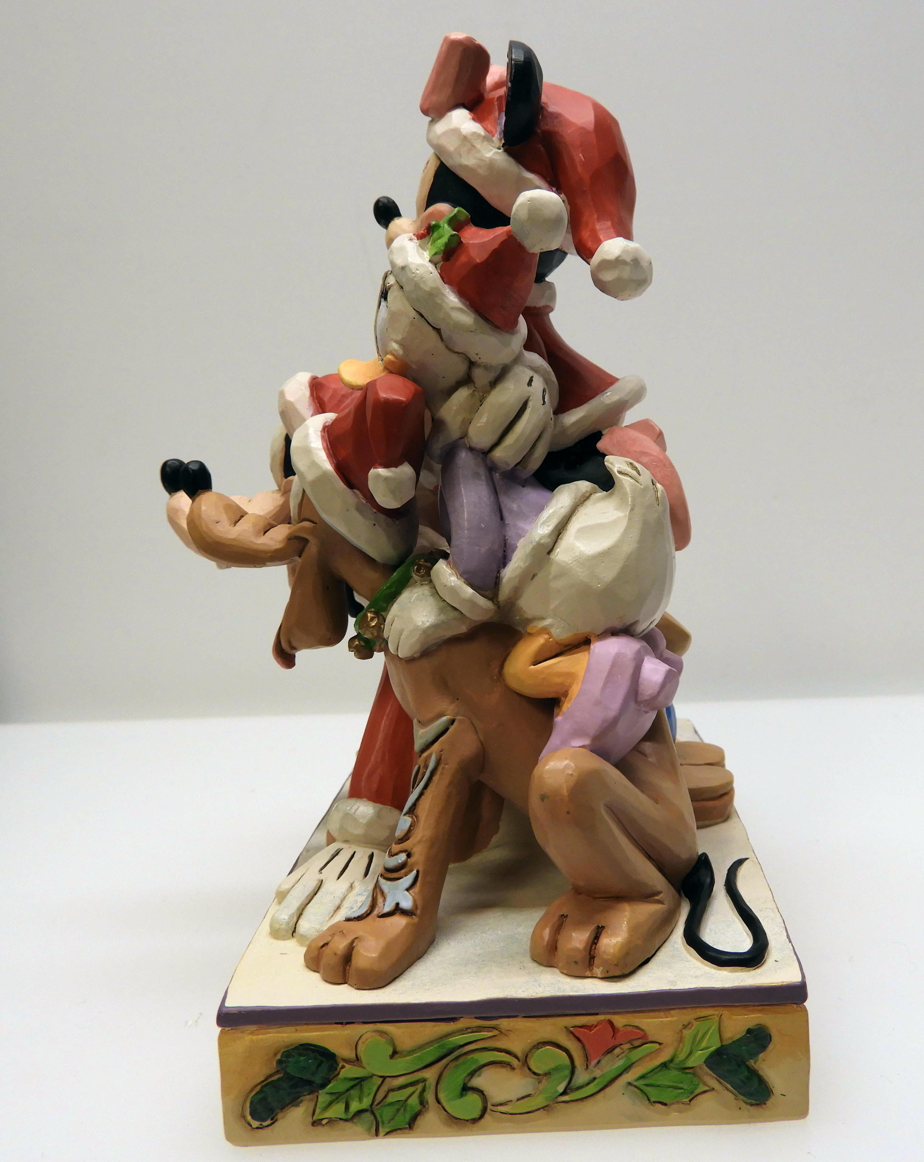 Disney Piled High With Holiday Christmas - Musse & Vänner av Jim Shore - 3