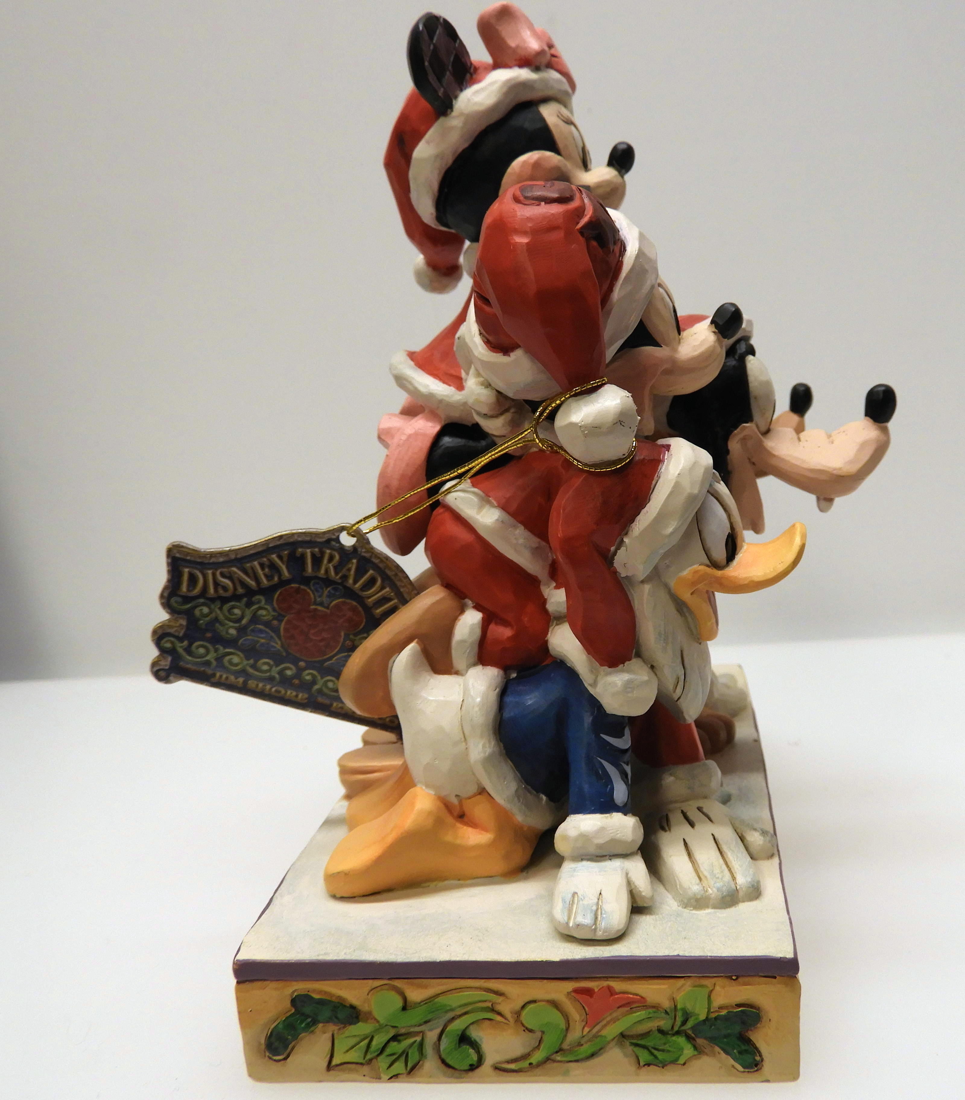 Disney Piled High With Holiday Christmas - Musse & Vänner av Jim Shore - 5