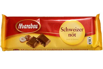 Marabou Schweizernöt 100 gram