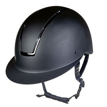 HKM Lady Shield Ridhjälm Shiny Silver