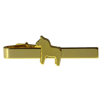 Slipsnål, Guld Dalahäst 16 mm