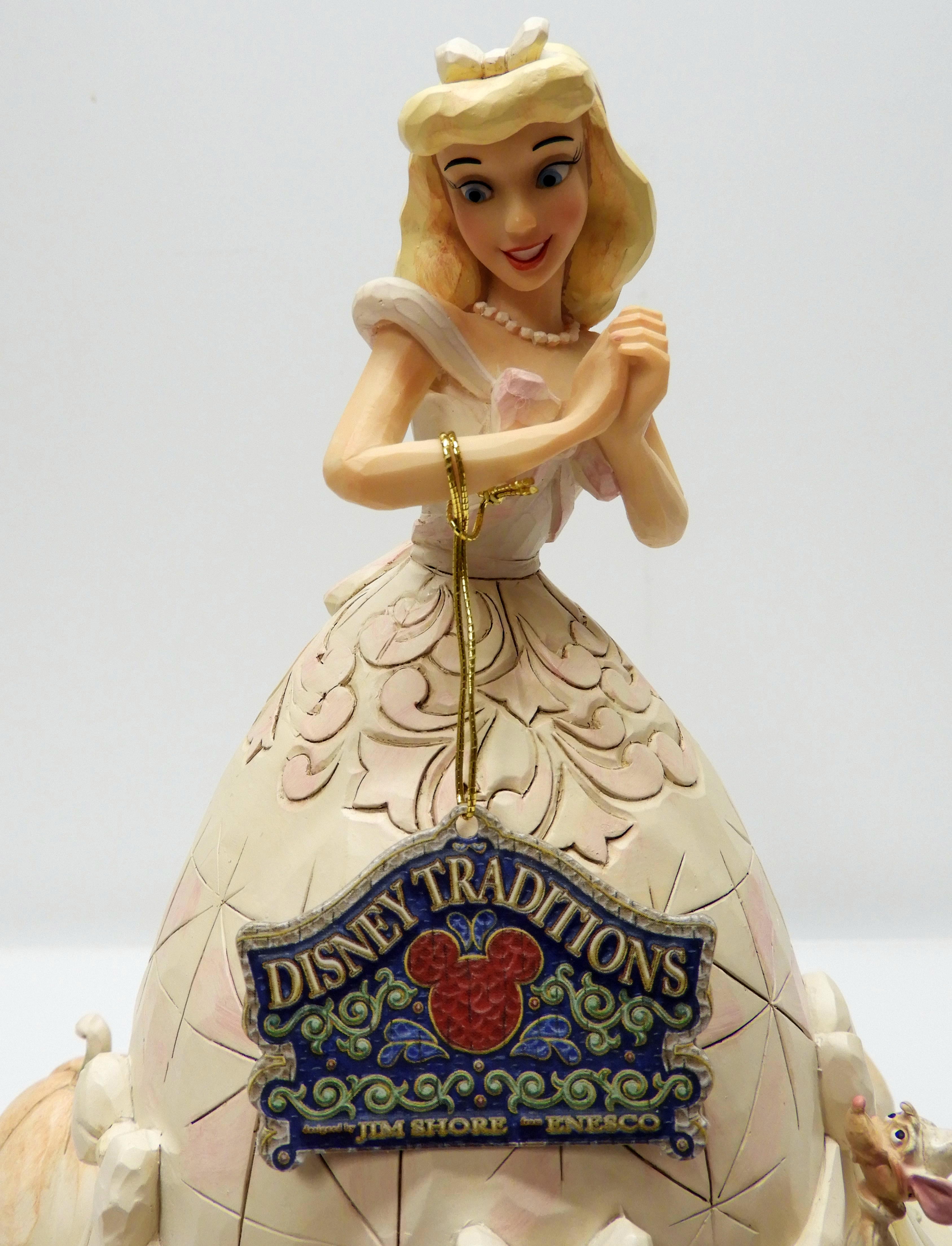 Cinderella White Woodland av Jim Shore - 7