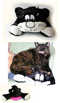 Värmedyna med Kattkudde. Snuggelsafe