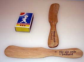 Smörkniv i Ene, Brännstämplad
