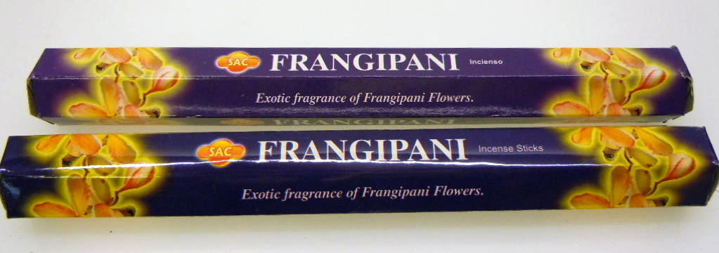 Rökelse FRANGIPANI 2 pack