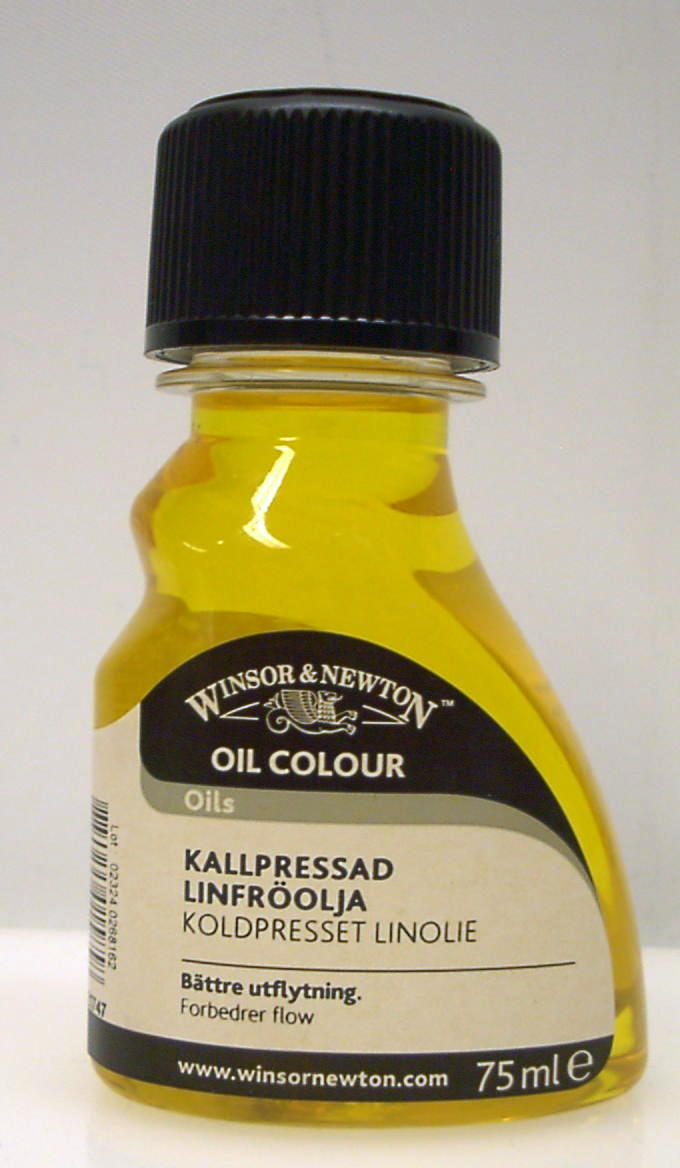 Winsor & Newton Kallpressad linfröolja 75 ml