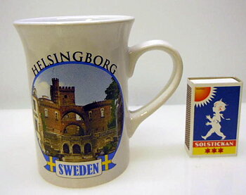 Helsingborg Mugg i porslin, 