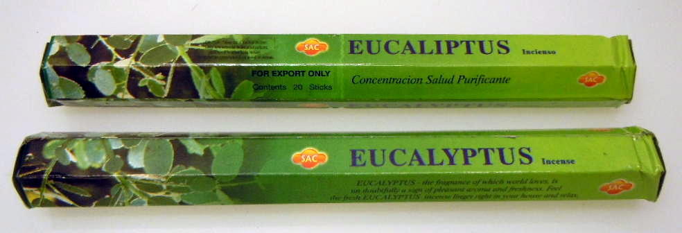Rökelse EUCALIPTUS 2 pack