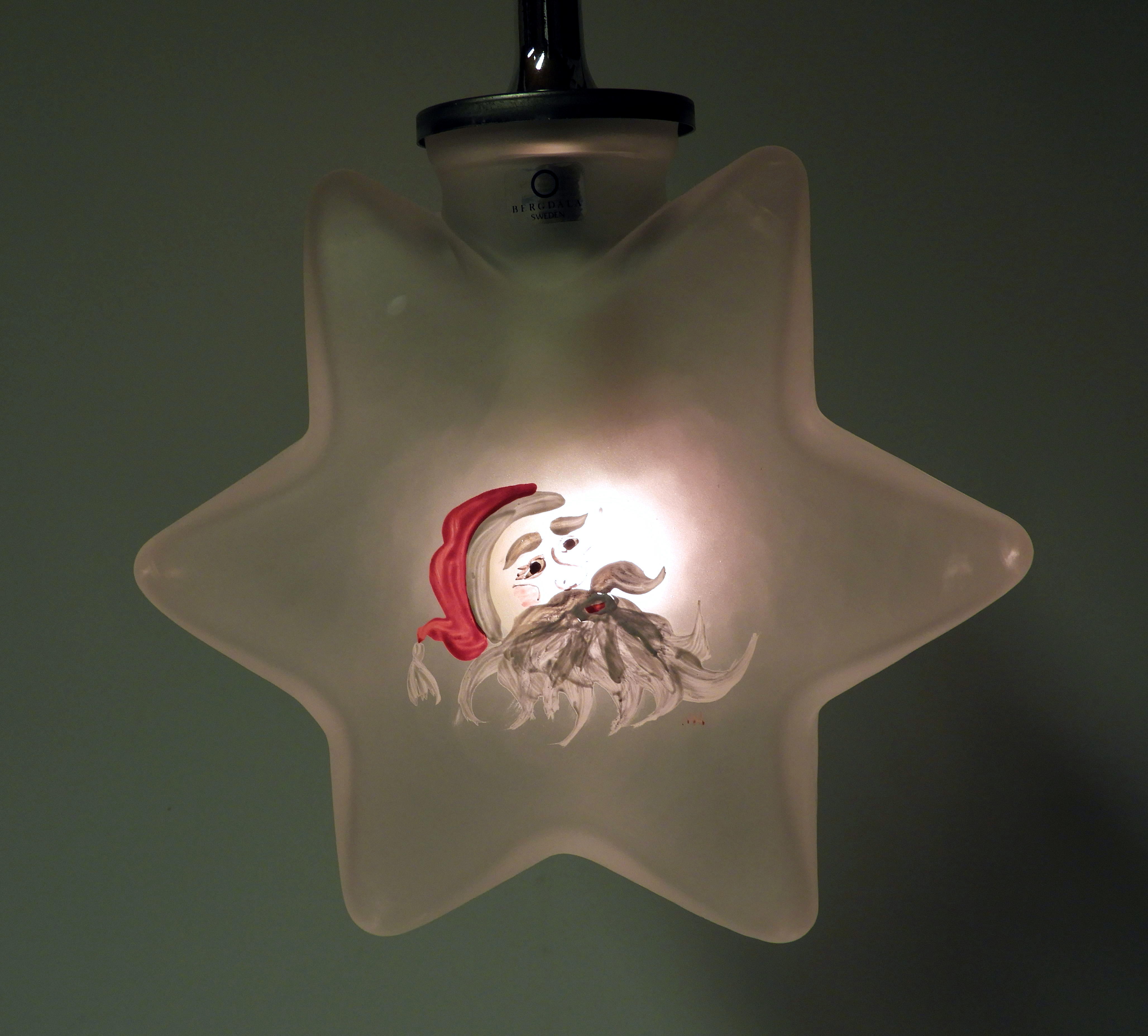 Glas stjärnan Stella Frost Tomte - 7