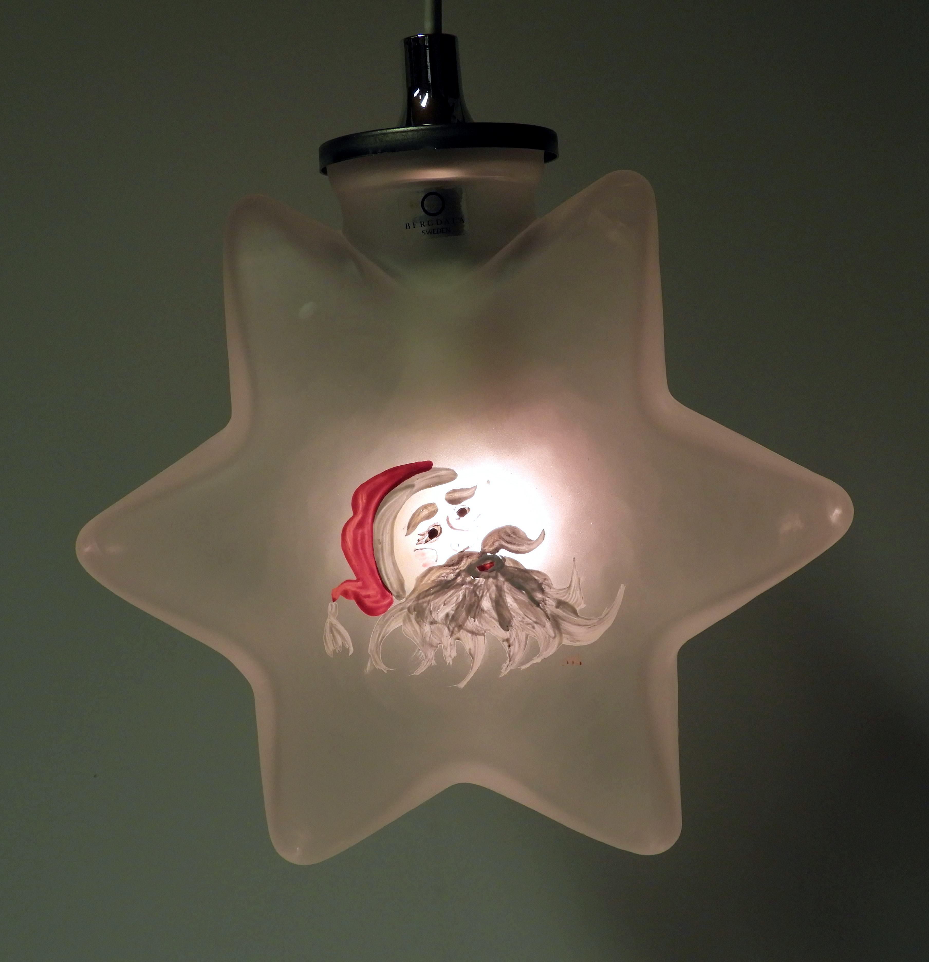 Glas stjärnan Stella Frost Tomte - 3