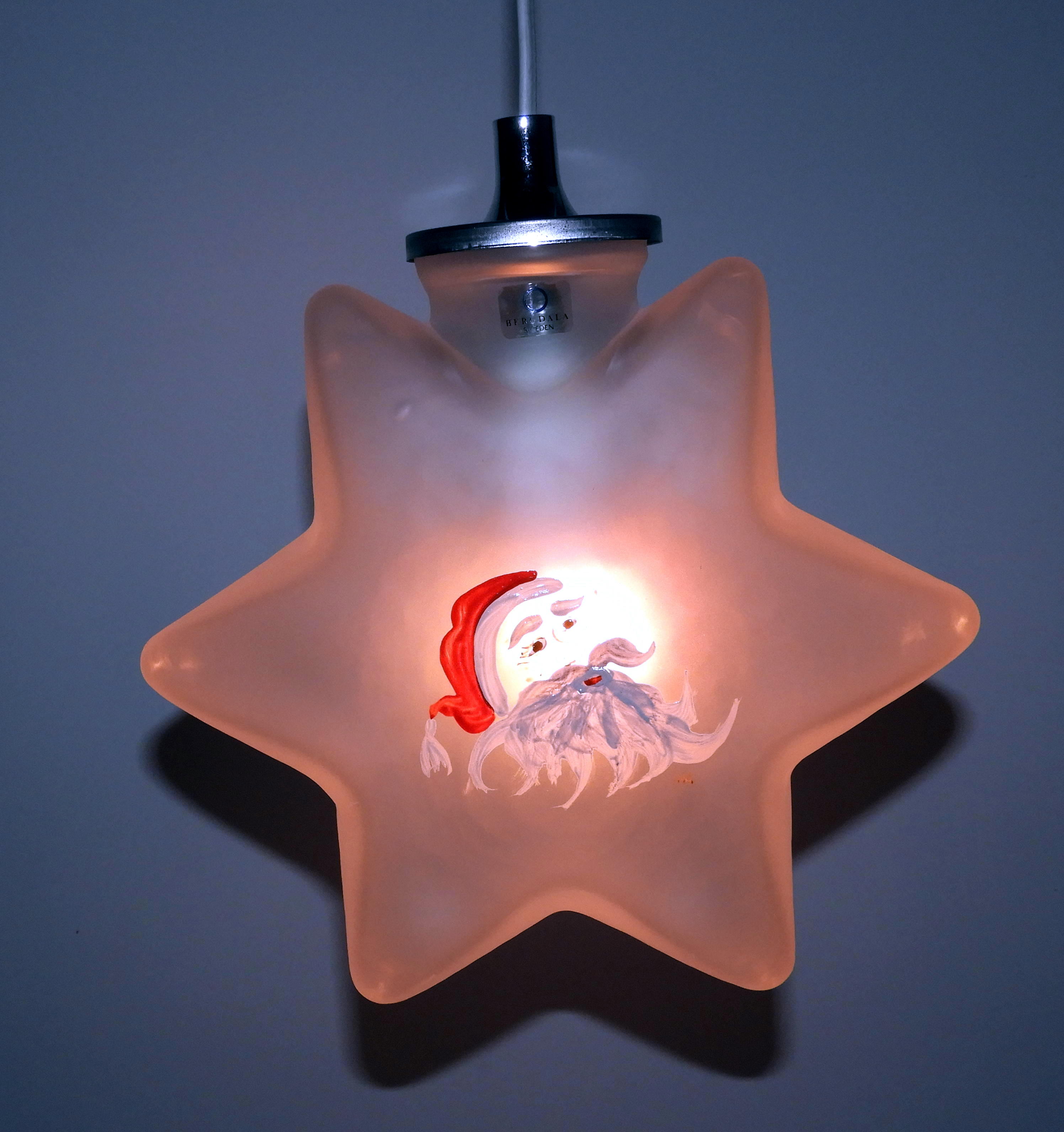 Glas stjärnan Stella Frost Tomte - 5