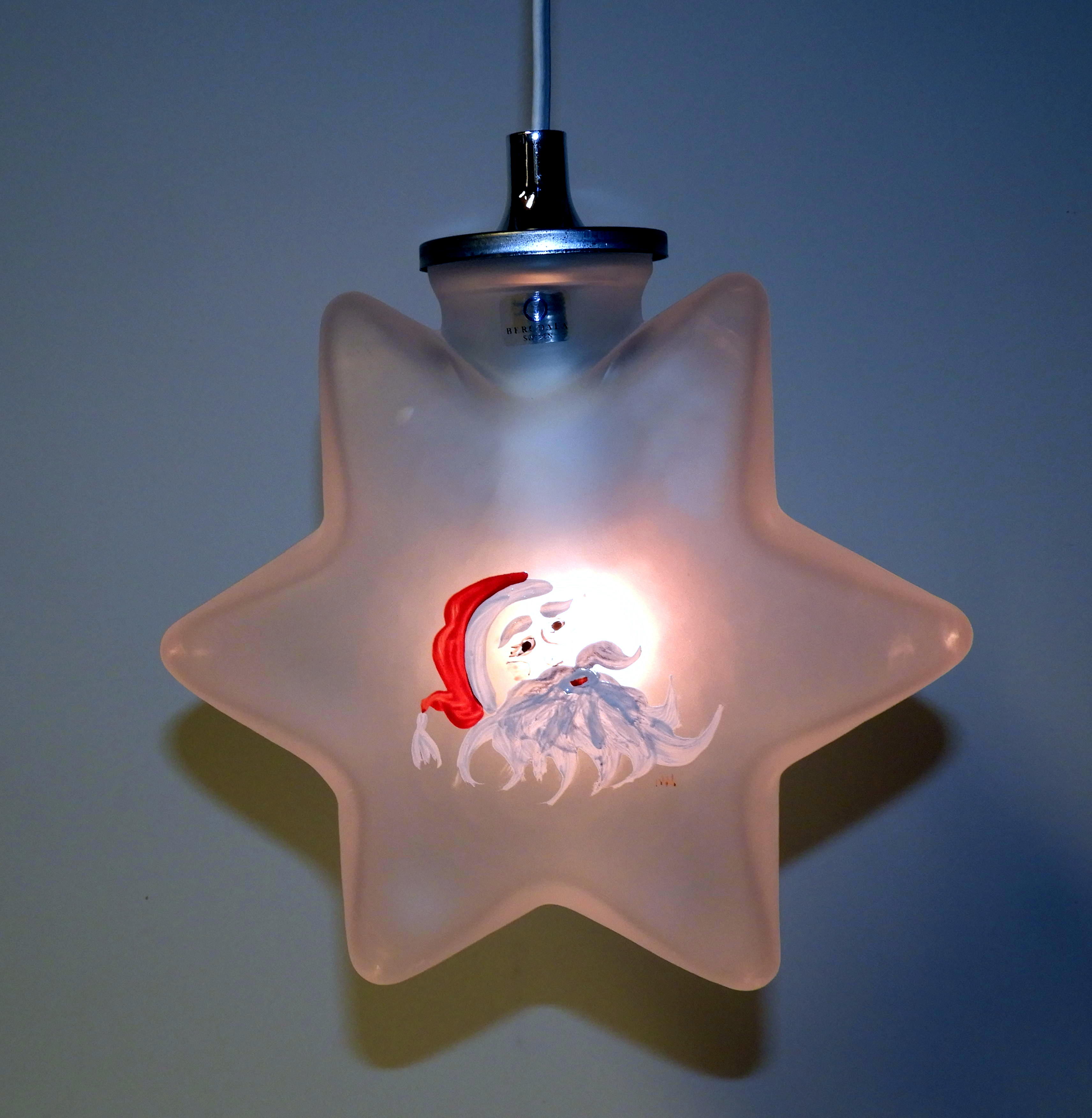 Glas stjärnan Stella Frost Tomte - 6