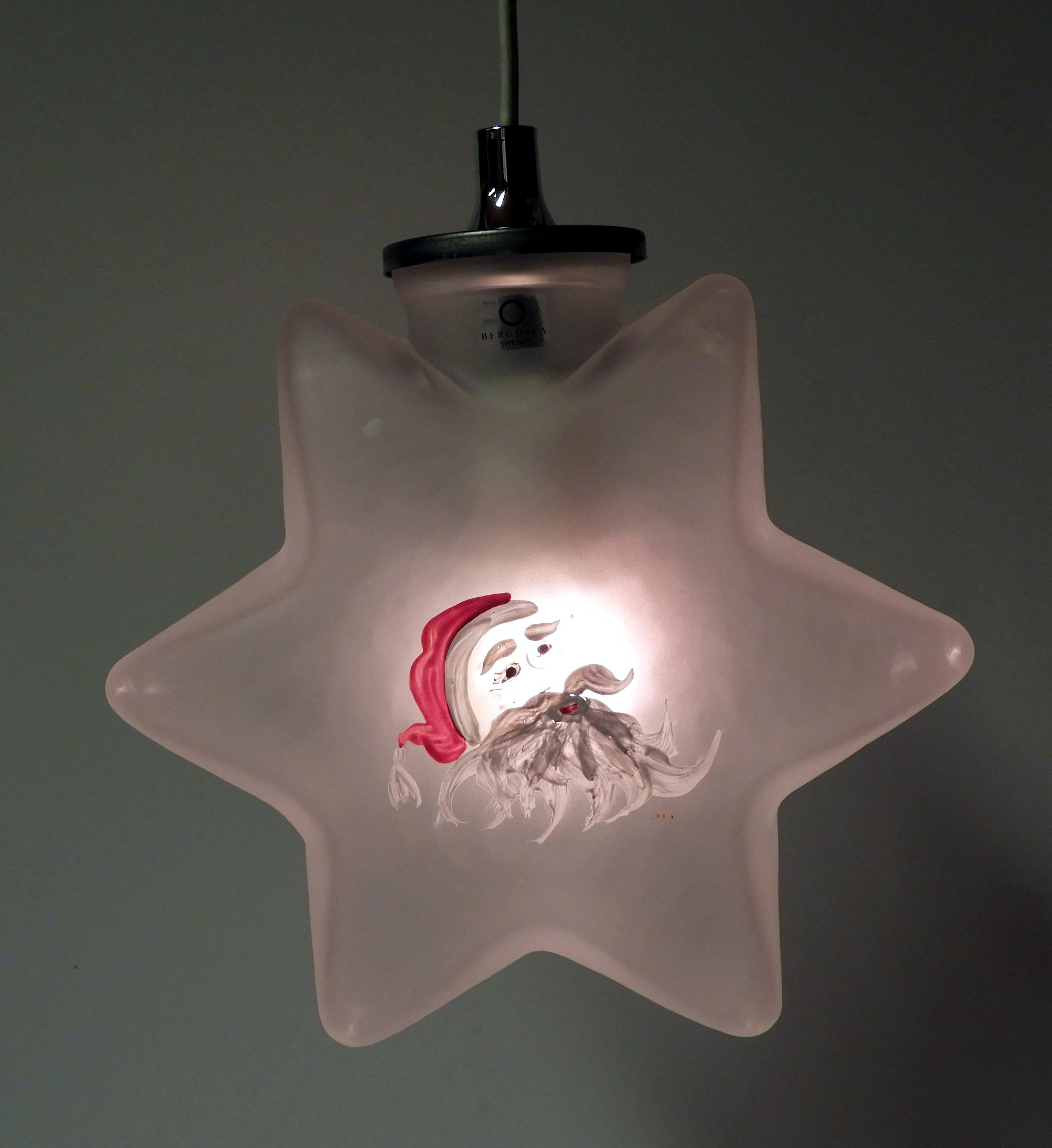 Glas stjärnan Stella Frost Tomte - 2