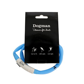 Dogman LED Halsband Silicon